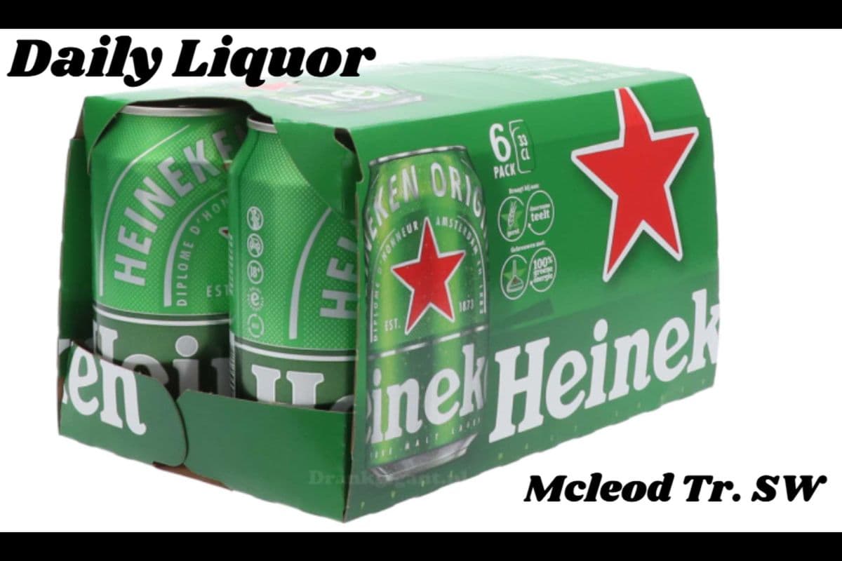HEINEKEN LAGER 6PKC CANS (1 x 6*355ML)