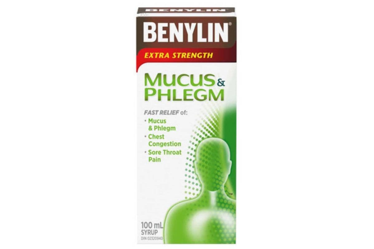 BENYLIN® Extra Strength Mucus & Phlegm Syrup (100 ml)