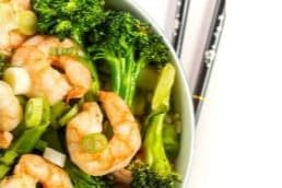 AC6. Shrimp with Broccoli 鮮蝦炒西藍花