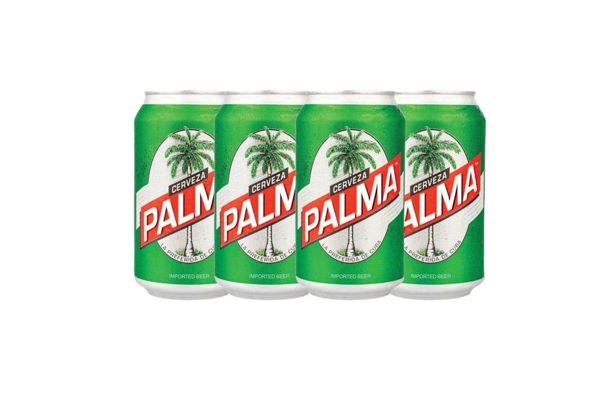 Palma Cristal Cerveza Cubana (6 Cans) (1 x 6x355ML)
