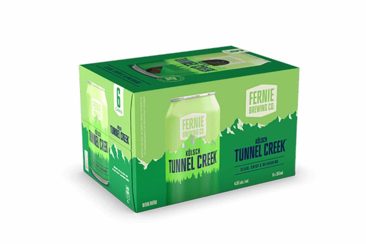 Fernie Tunnel Creek Kölsch 6 Can (6 x 355ml)