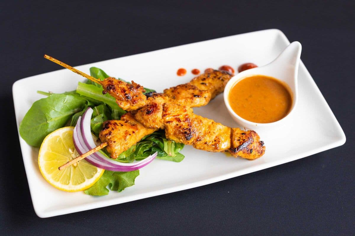 Chicken Satay or Beef Satay (2 Skewers)