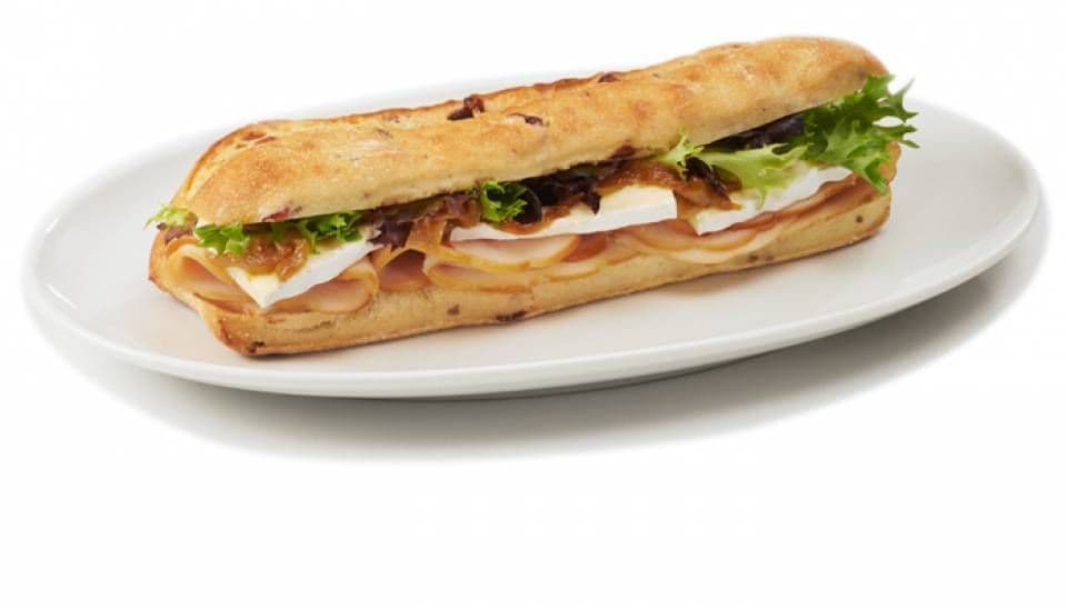 Dinde brie & canneberges / Turkey, brie & cranberry