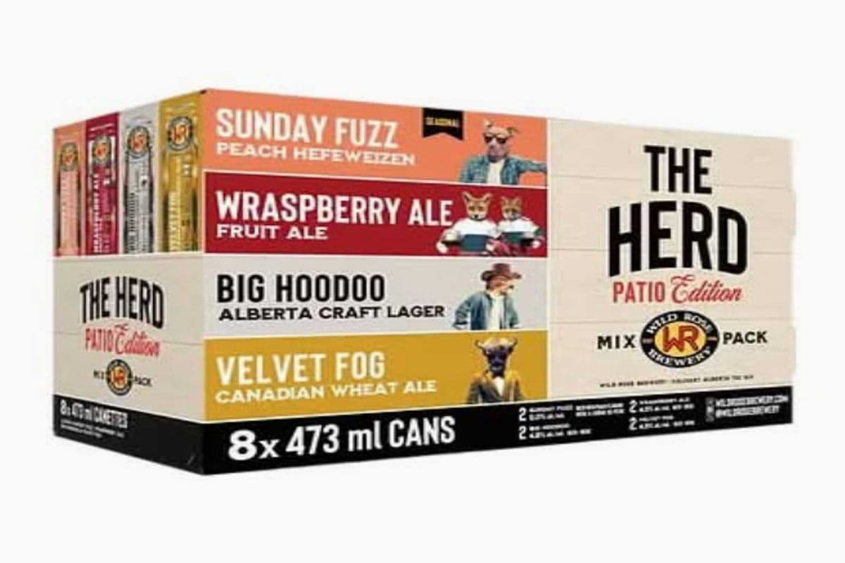 WILD ROSE HERD MIX (8 x 473ML)