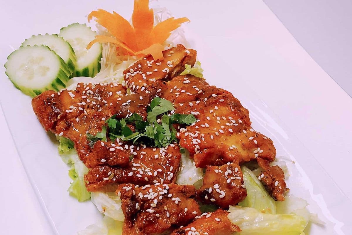 54. Honey Garlic BBQ Chicken