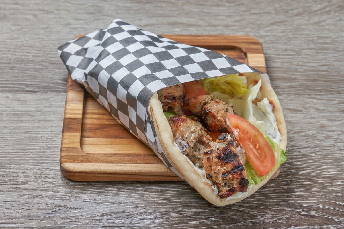 Pork Souvlaki Wrap