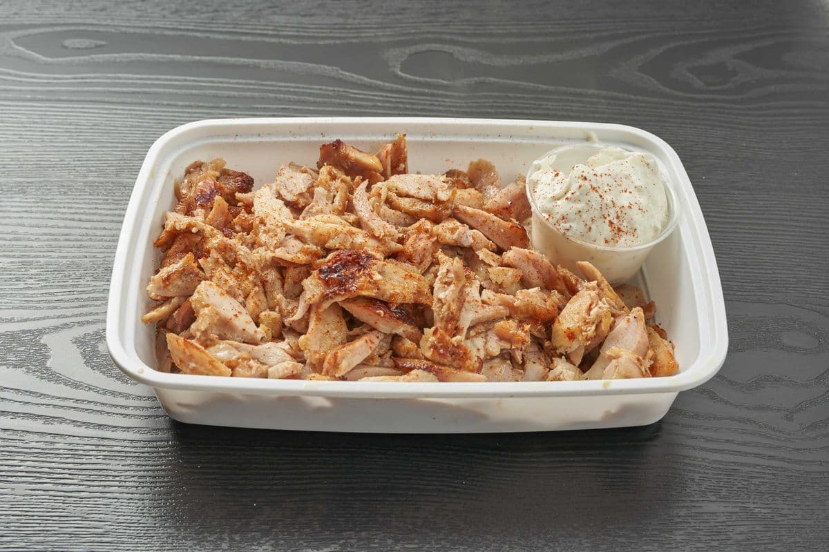 Chicken Yee-Ro (Protein Only) served with tzatziki