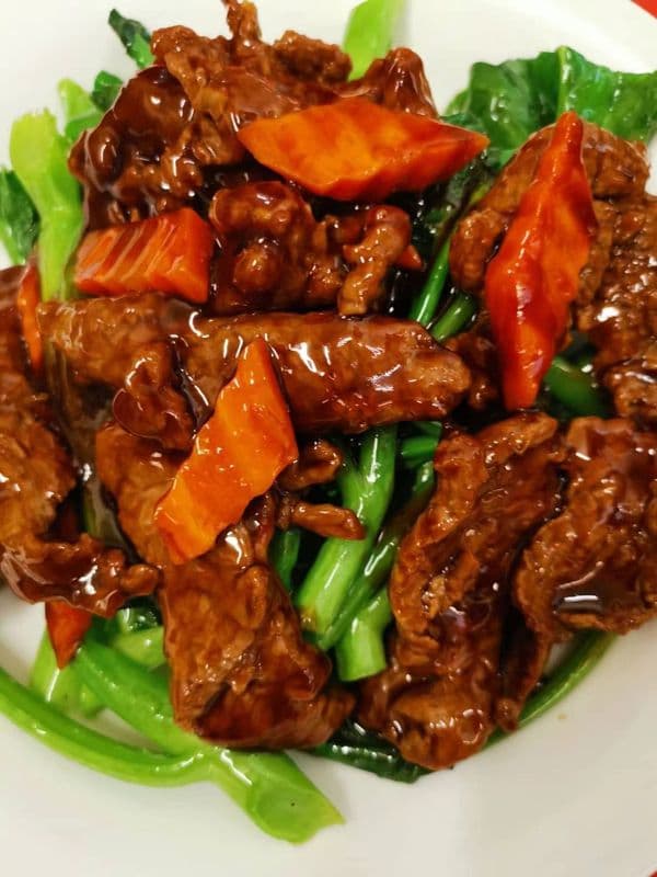 Beef with Satay Sauce