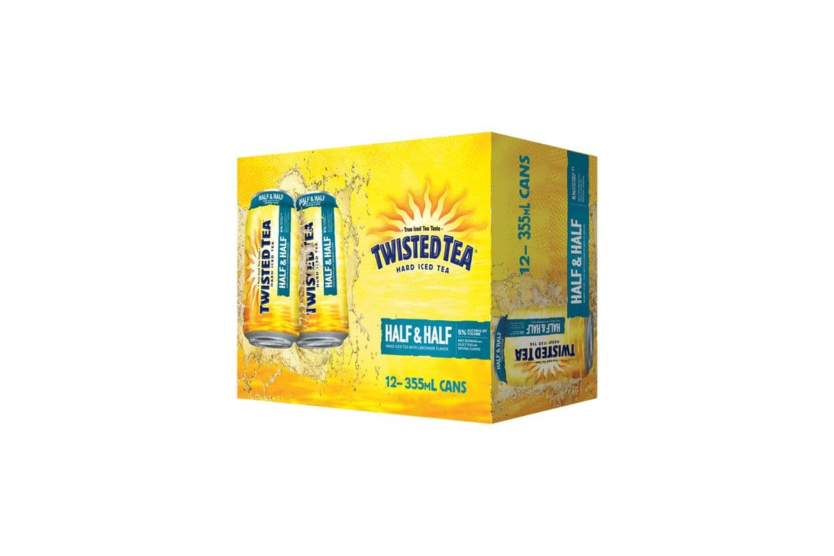 Twisted Tea Hard Iced Tea Half and Half (12*355ml) (1 x 355ml)