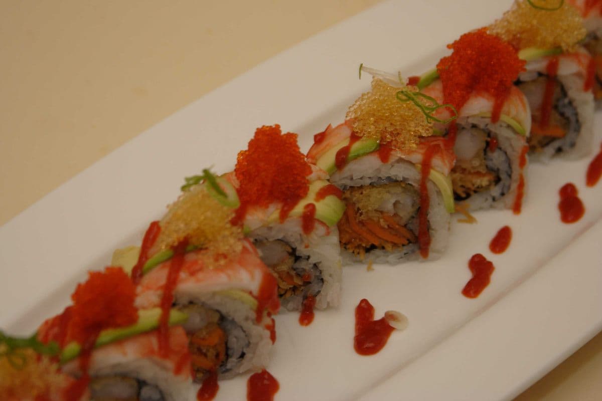 Spicy Prawn Roll (8 pcs)