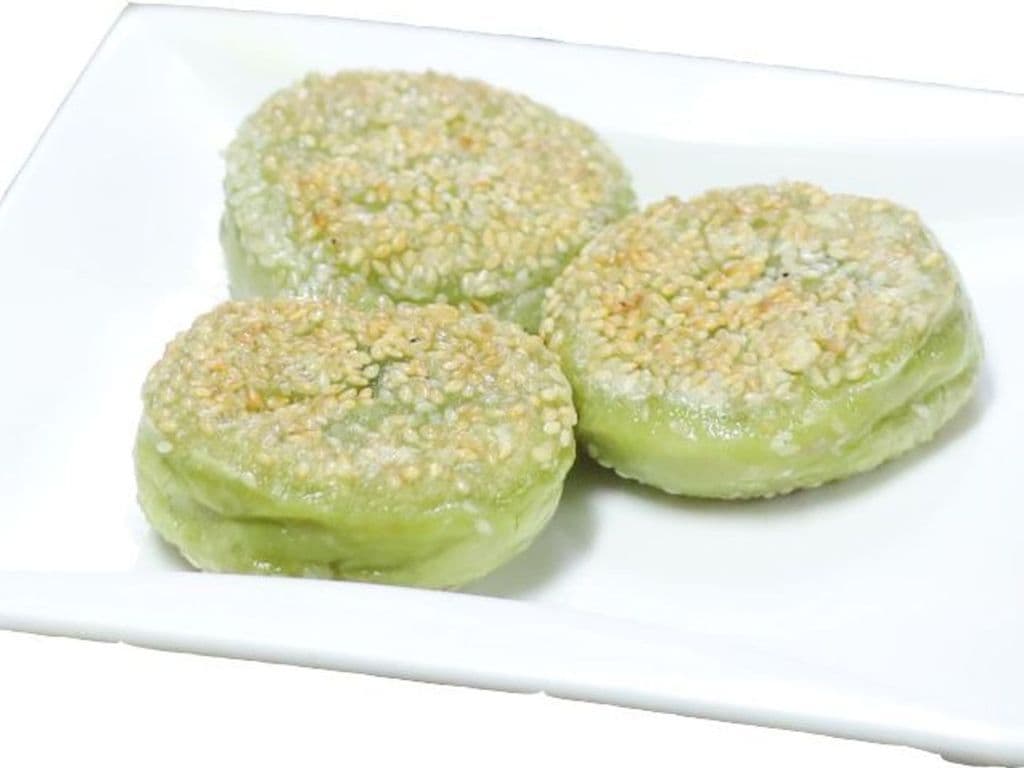 D38 Fried Green Tea Cake 香煎綠茶餅 (3PCS)