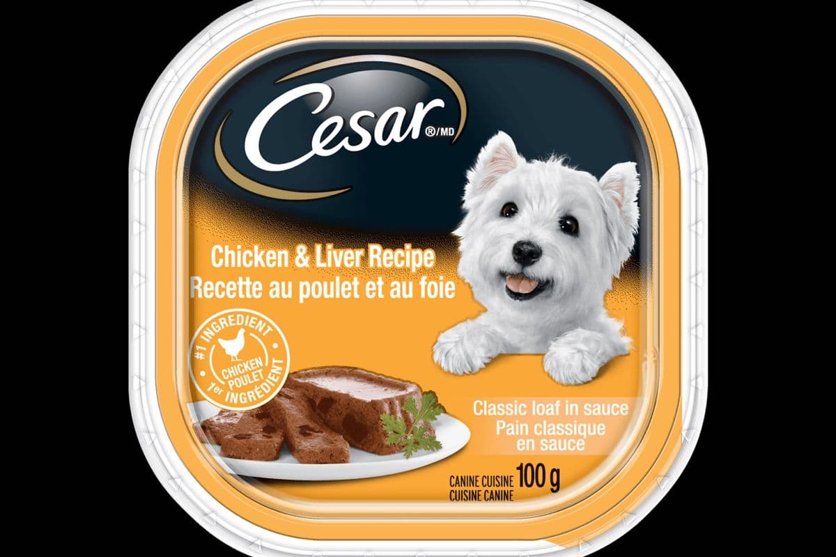 Cesar - Recette au Poulet et au Foie / Chicken and Liver Recipe (100 g)