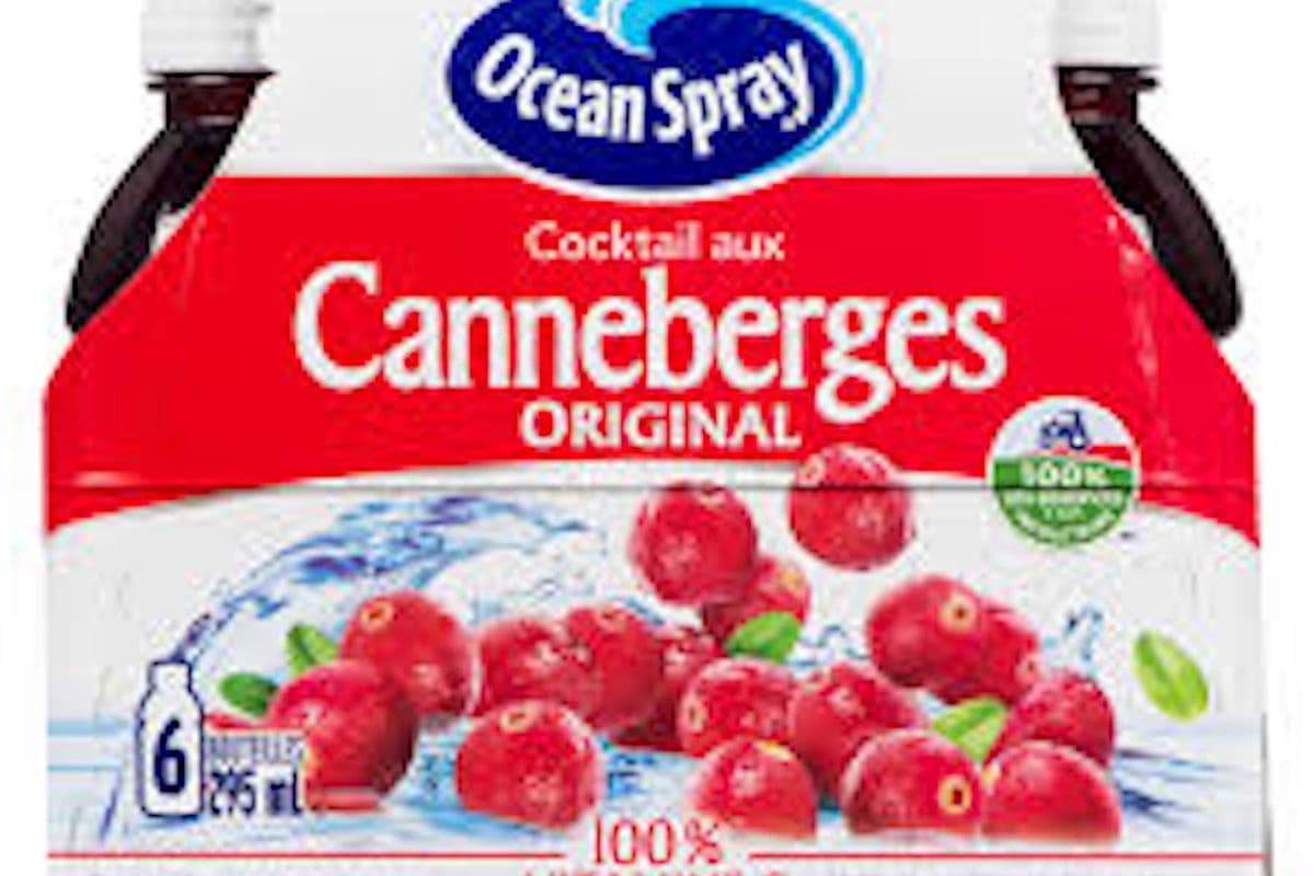 Ocean Spray Cranberry Cocktail (6 x 295 ml) (296) (6 Cal)