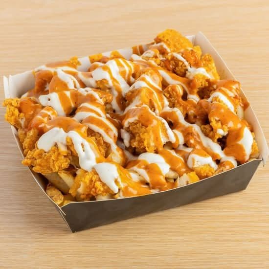 Chicken on fries