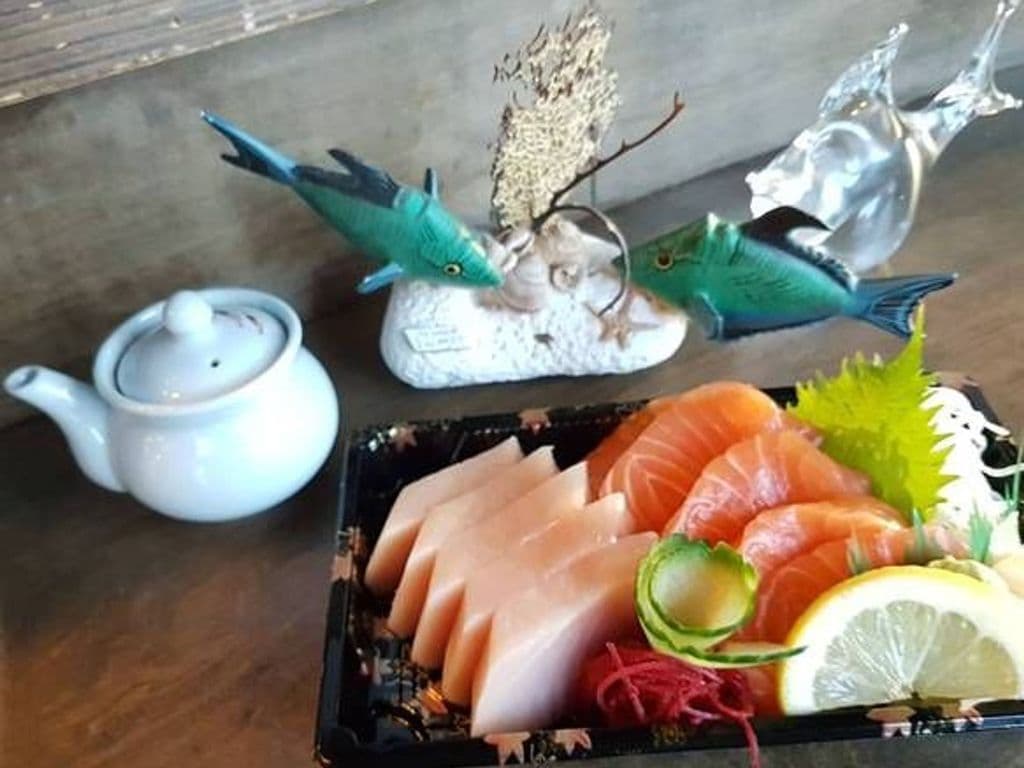 Tuna and Salmon Sashimi