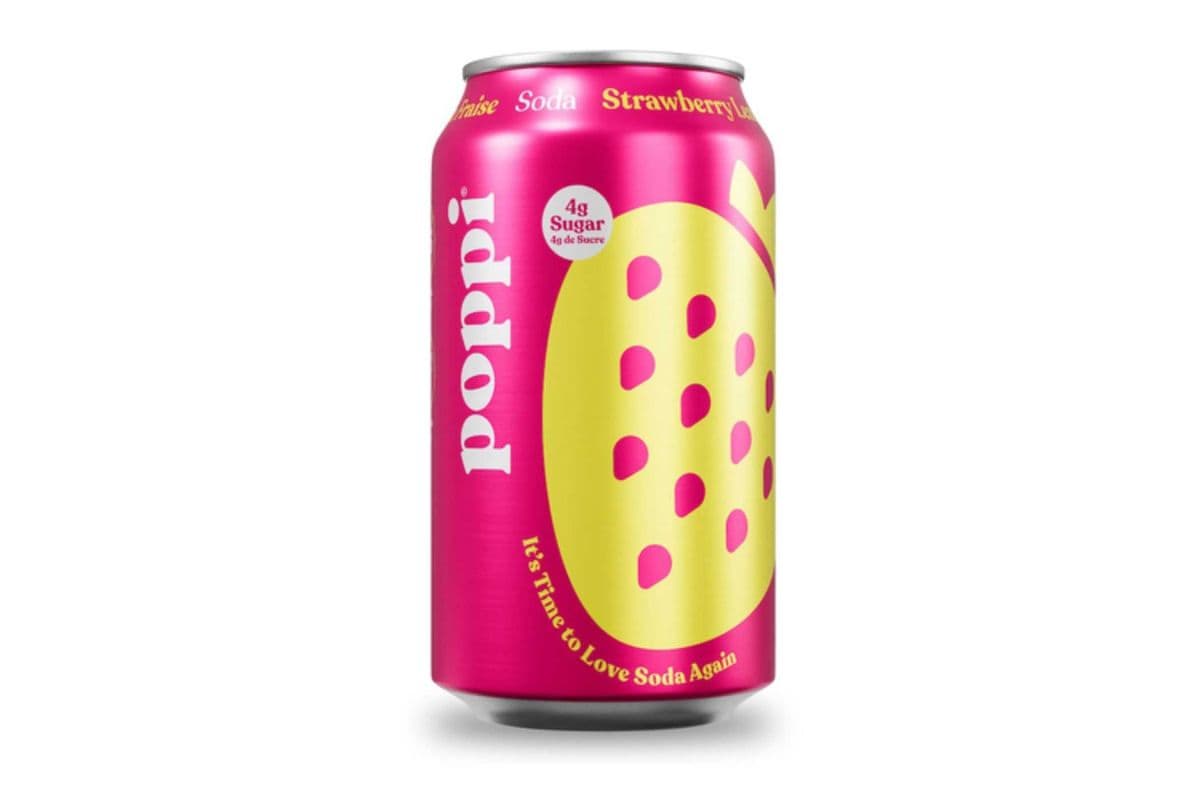 Poppi Soda Strawberry Lemon, 355 ml (355 ml)