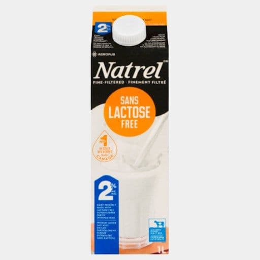 Natrel sans lactose 2% / Natrel Lactose Free 2%