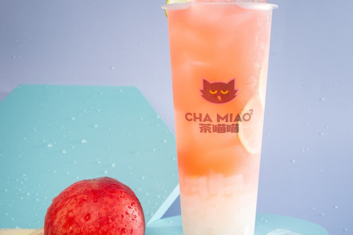 A5 Pink Peach Lemon Fruit Tea 粉桃柠檬茶