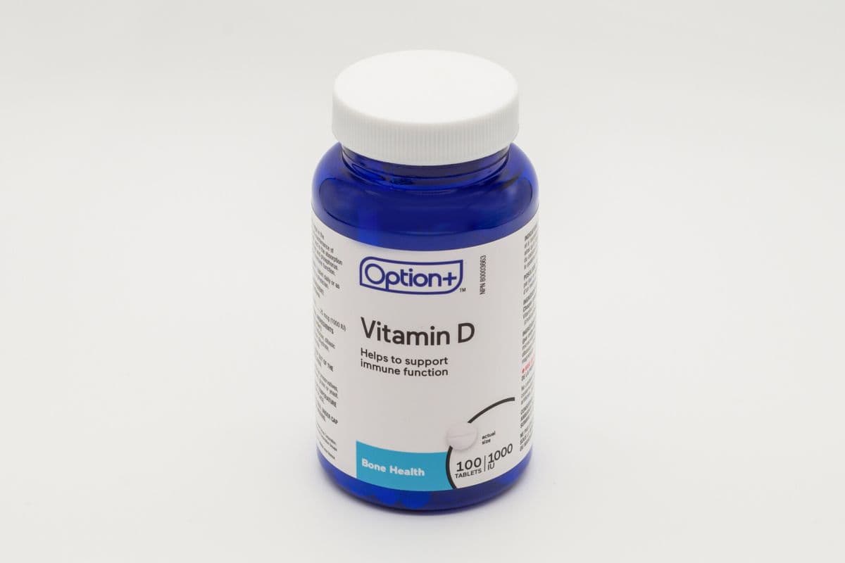 Option+ Vit. D (Bone Health) 1,000 Iu (100 tabs)