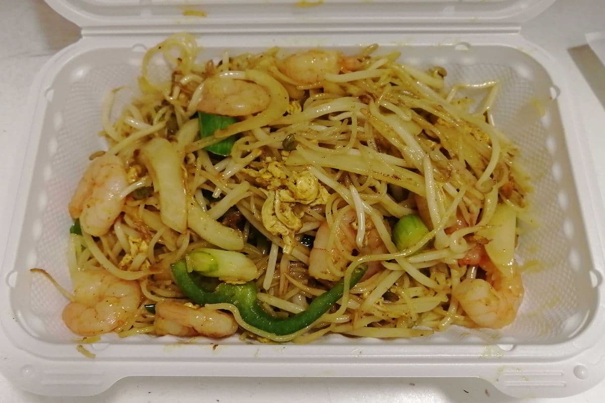 83. Curry Powder Rice Vermicelli - Phom Kari Pad Knanom Jeen