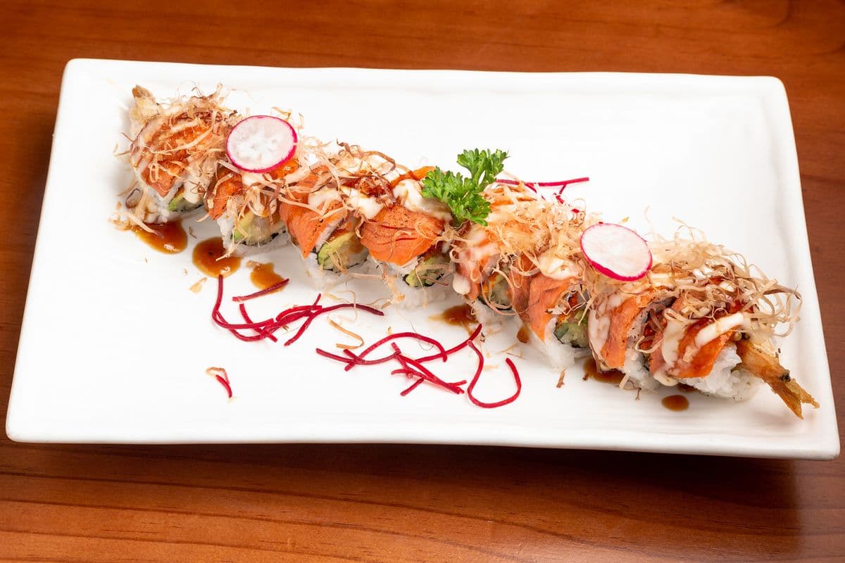 Smoked Salmon Mayo Roll
