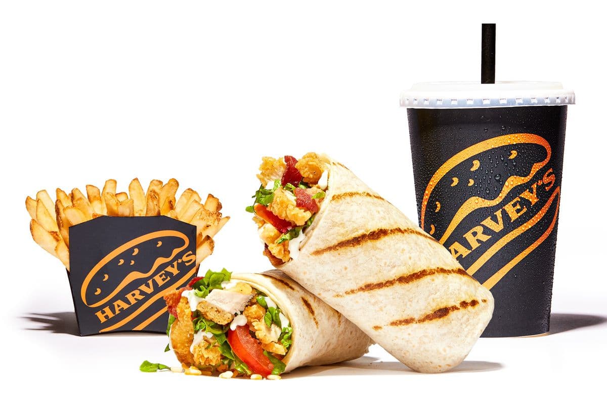 Crispy Chicken Wrap Combo