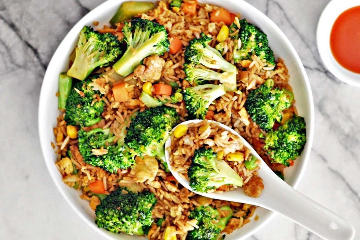 V5 Vegetable Fried Rice