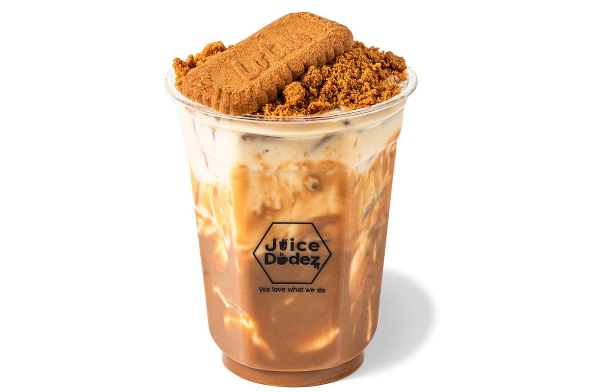 Biscoff Iced latte