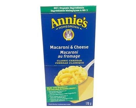 ANNIE'S MACARONI & CHEESE 156G