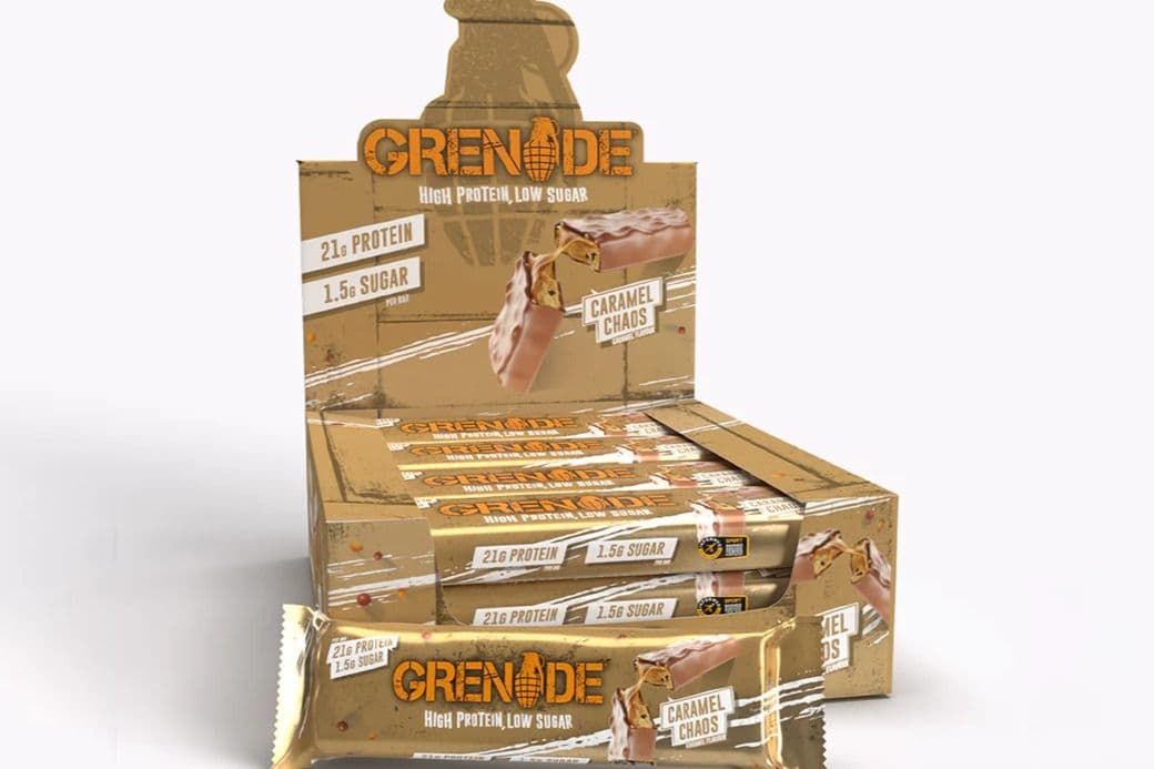 Grenade Caramel Chaos Protein Bar (60 g)