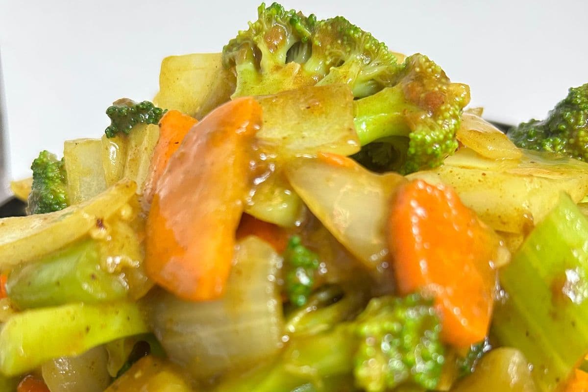 43. Mixed Vegetable with Curry