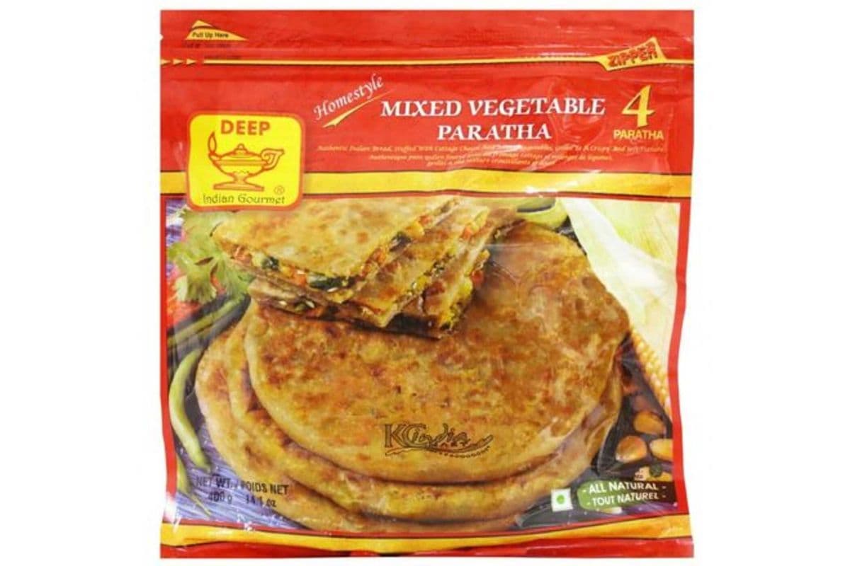 Deep Mix. Veg Paratha (4 pack)