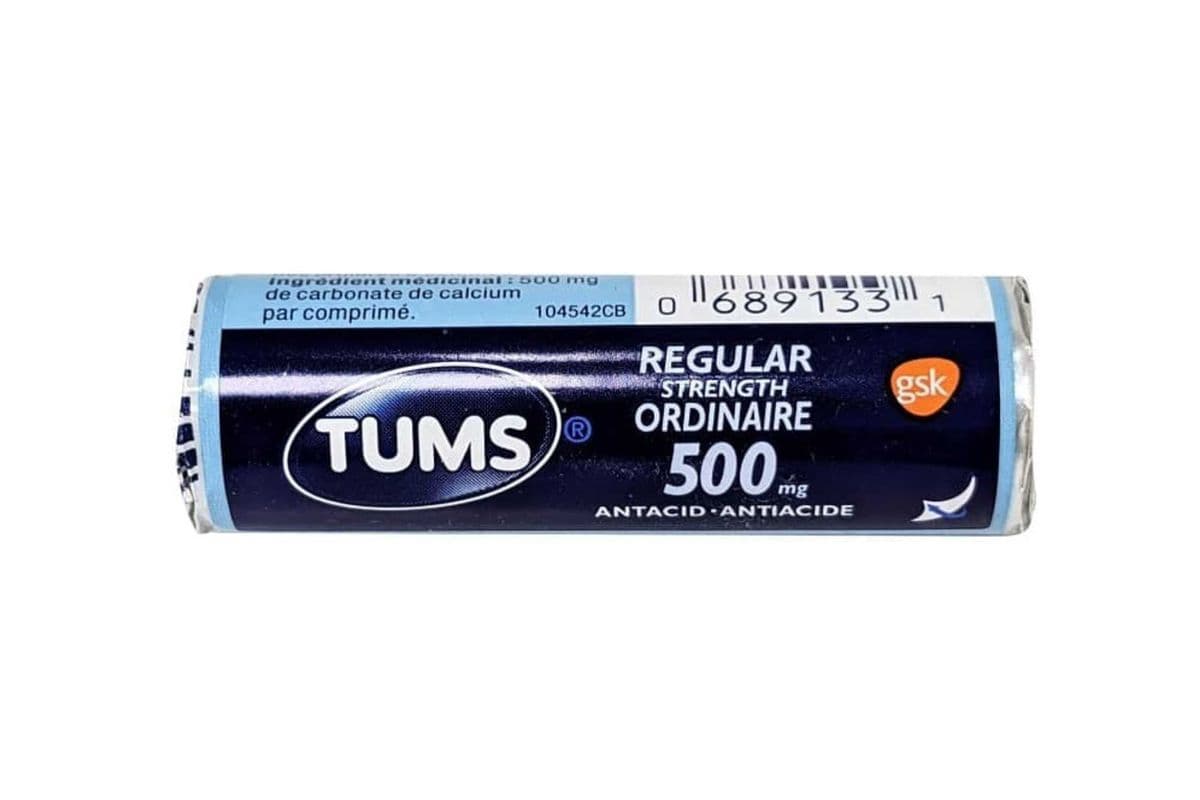 Tums Regular Strength 500 mg Antacid