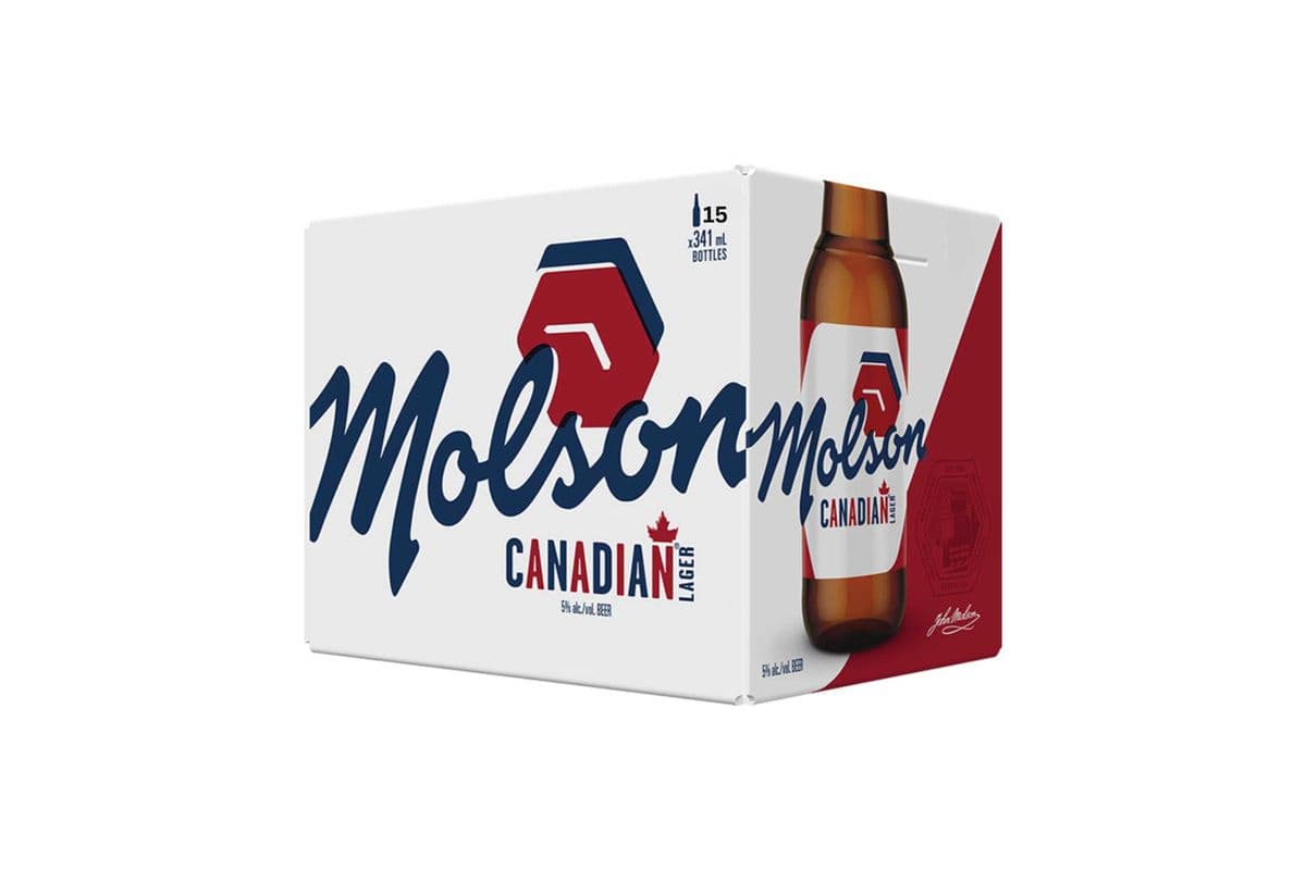Molson Canadian (15 x 355 ml Bottle)