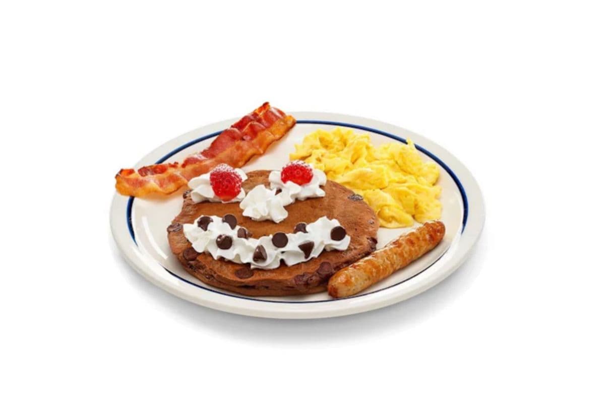 Kids' Funny Face Pancake Combo