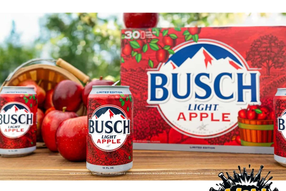 BUSCH LIGHT APPLE 12 PACK (12 x 1.20)