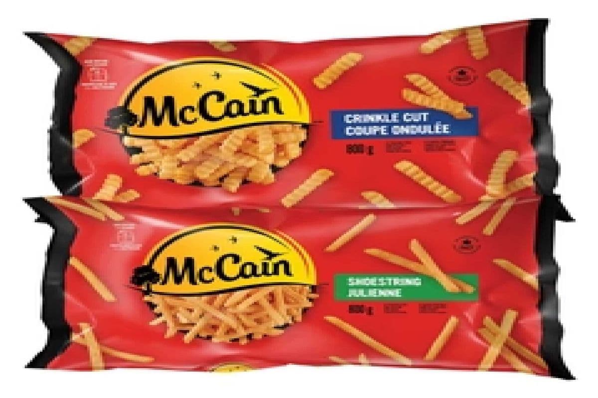 McCain Potato and Pizza Products