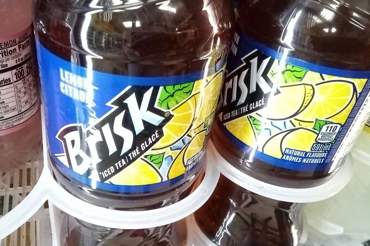 Brisk- Lemon Citron iced tea (591 ml)