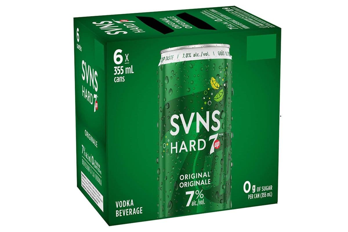 113987. SVNS HARD 7UP ORIGINAL 6X355ML (1 x 6pc)