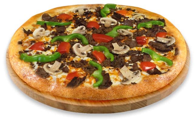 Philly Steak Cheese Pizza