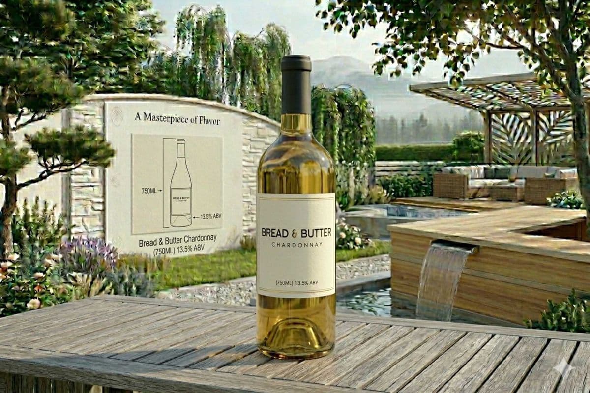 BREAD & BUTTER CHARDONNAY (750ML) 13.5% ABV (1 x 750 mL)