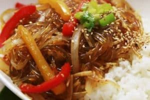 43. 잡채 덮밥粉丝盖饭 Japchae Deop Bap