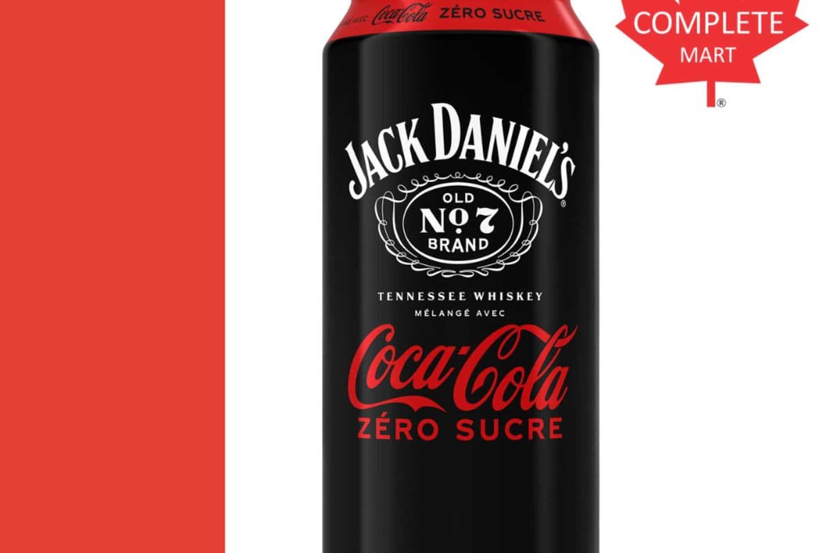 JACK DANIEL'S AND COCA COLA ZERO SUGAR 473ML (1 x 473ML)