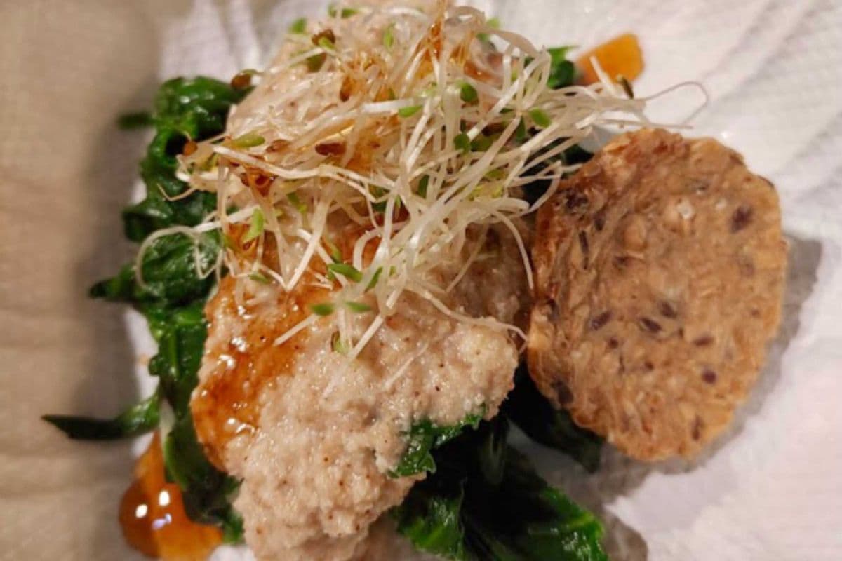 Spinach Gomaae KK