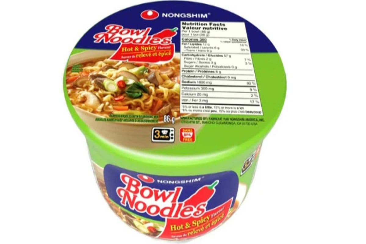 Bowl Noodles Hot and Spicy (86 g)