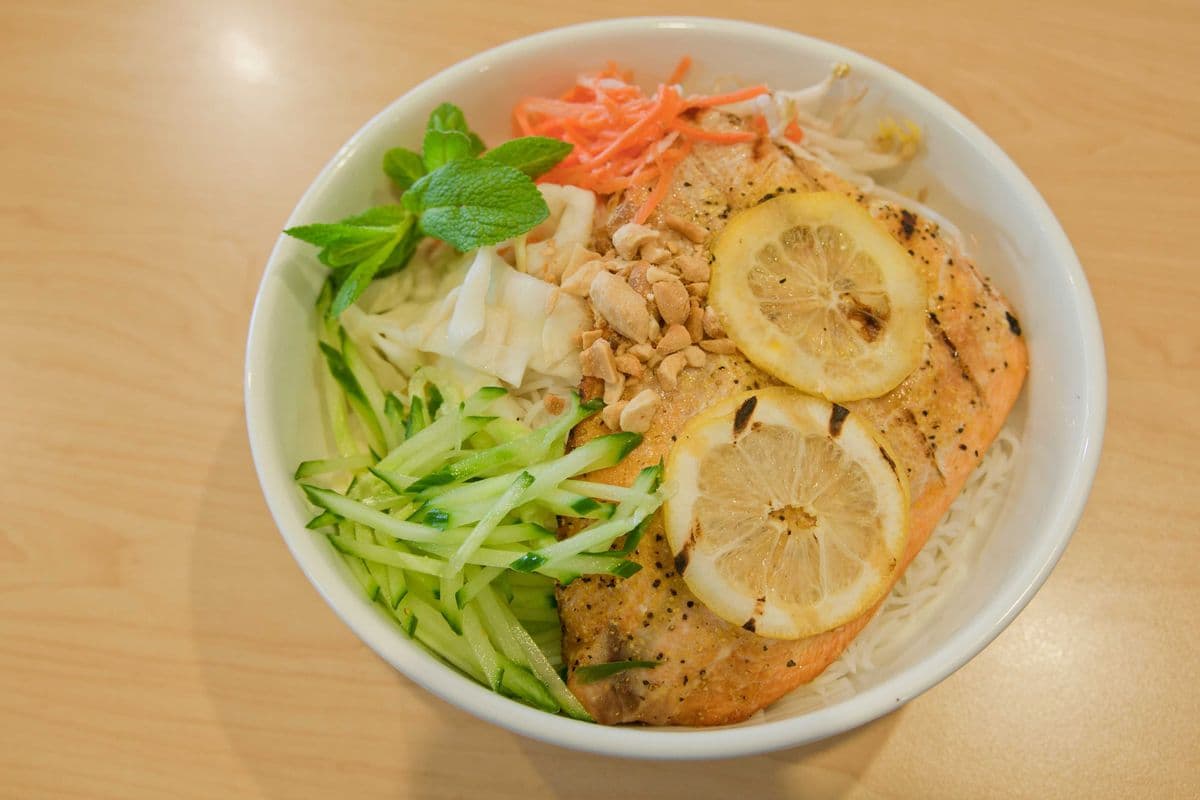 SA- Vermicelli Grilled Salmon (Bowl)
