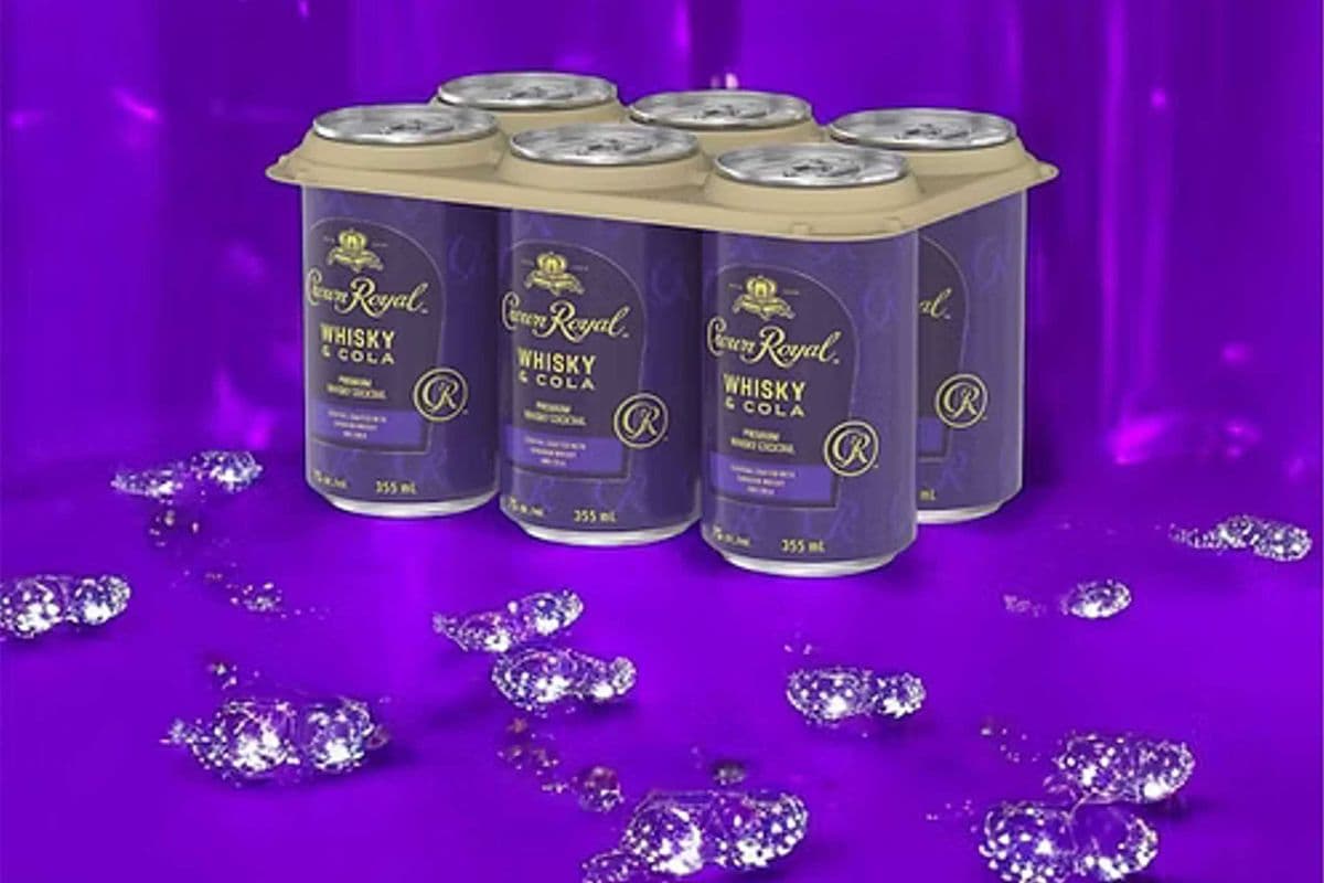CROWN ROYAL WHISKY & COLA (6 x 355ML)