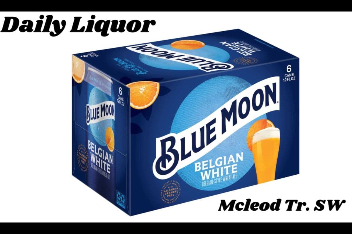 BLUE MOON BELGIAN WHITE 6 CANS (1 x 6 CANS)