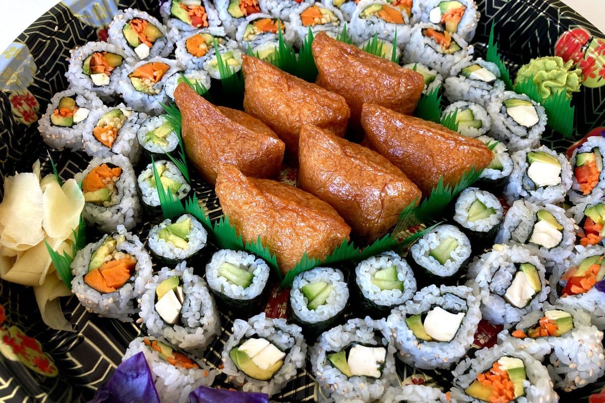 14" Vegetarian Platter (58 pcs)