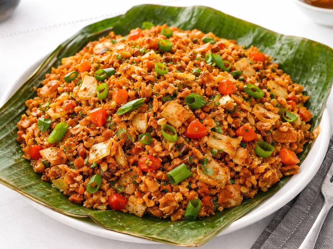 Vegetarian Kothu Roti